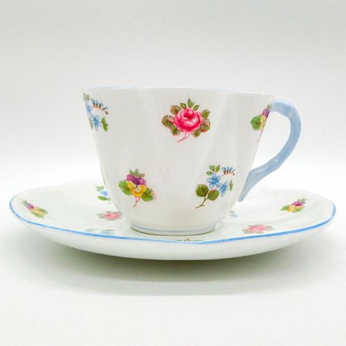 2PC SHELLEY ENGLAND CUP AND SAUCER  39606d