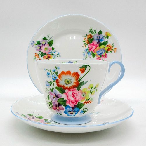 3PC SHELLEY ENGLAND TEA SET TRIO  396075