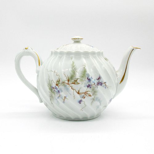 HAVILAND TEAPOT, ORSAYWhite teapot