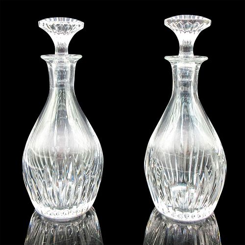 2PC BACCARAT CRYSTAL BOTTLES WITH 3960c5