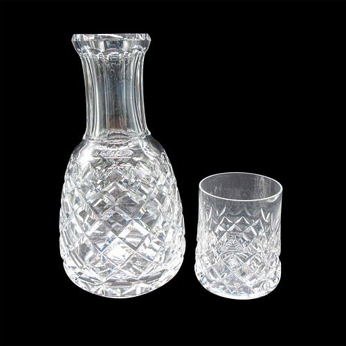 WATERFORD CRYSTAL CARAFE & TUMBLER,