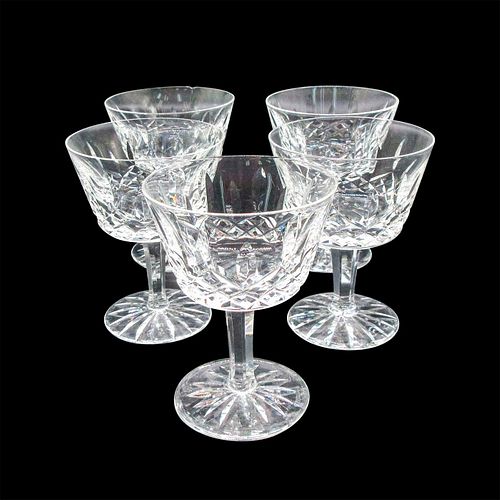 5PC WATERFORD CRYSTAL LIQUOR COCKTAIL 3960dc