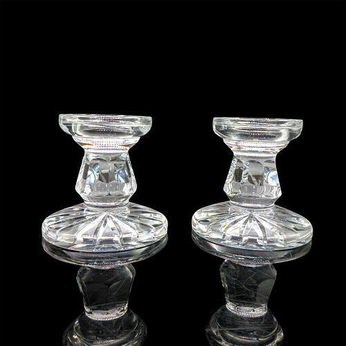 WATERFORD CUT CRYSTAL CANDLESTICKSElegant