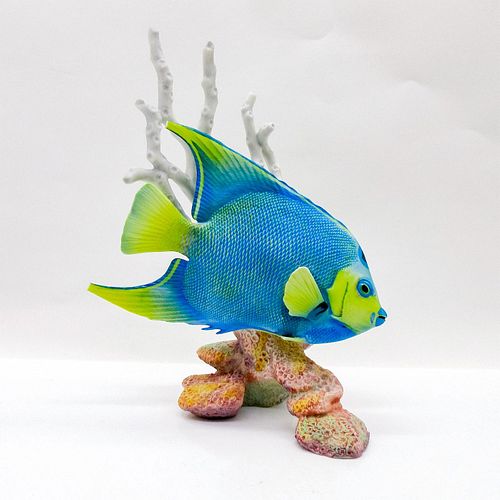 FRANKLIN PORCELAIN ANGELFISH OF