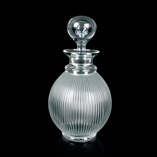 LALIQUE CRYSTAL LANGEAIS DECANTERFrosted