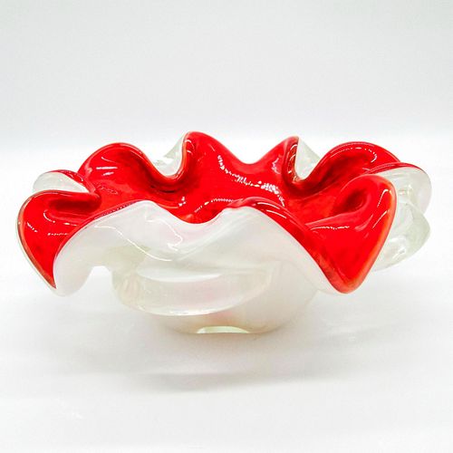 MURANO INSPIRED RED GLASS CANDY