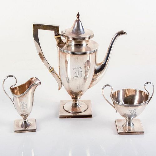 3PC WILCOX WAGONER STERLING SILVER 396246