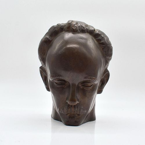 VINTAGE BRONZE BUST OF JOSE MARTIBronze 396259