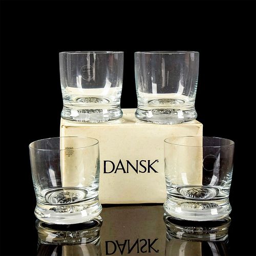 4PC DANSK DOUBLE OLD FASHIONED 396342