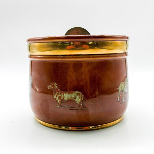 ROYAL DOULTON ART NOUVEAU TOBACCO JAR