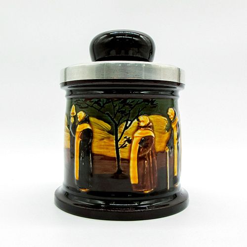 TOBACCO JAR, MONKS - ROYAL DOULTON