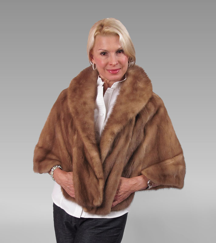 VINTAGE MINK STOLE: From the prominent