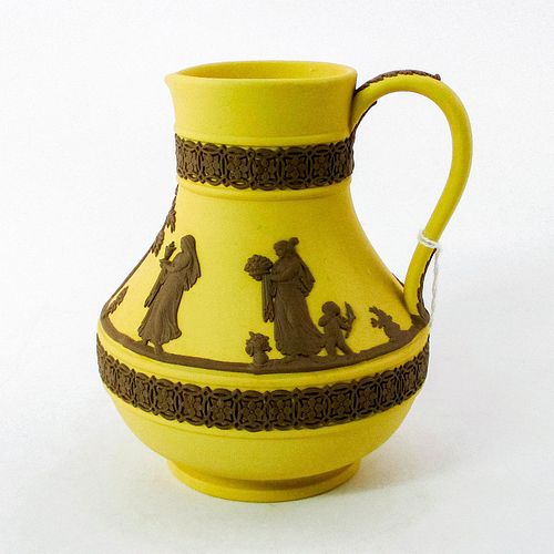 WEDGWOOD CANE YELLOW AND TAUPE 39681c