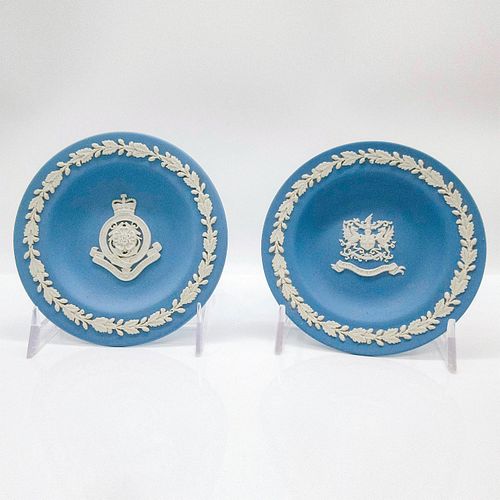 SET OF 2 WEDGWOOD PALE BLUE JASPERWARE 396841