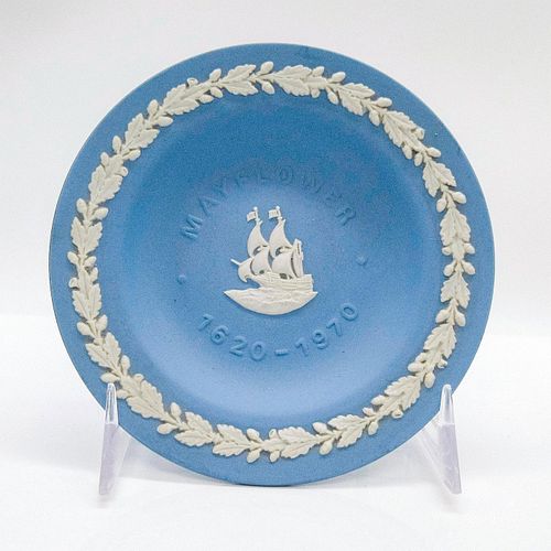 WEDGWOOD PALE BLUE JASPERWARE PLATE  396853