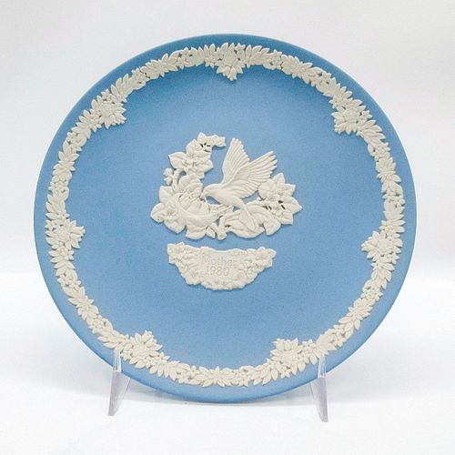 WEDGWOOD PALE BLUE JASPERWARE PLATE  396855