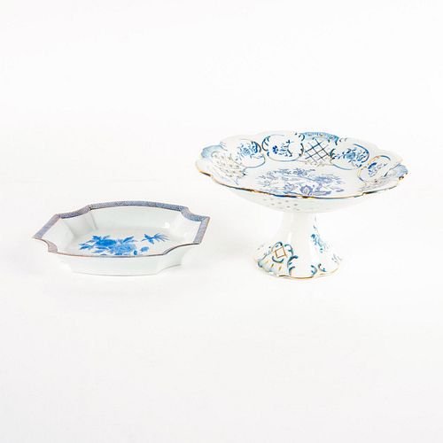 2PC COMPOTE SERVING DISH BLUE 396885