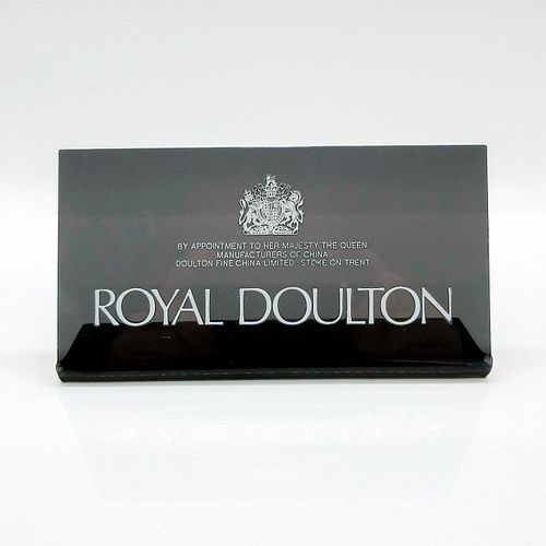 VINTAGE ROYAL DOULTON PLASTIC DEALER