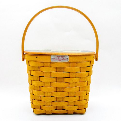 LONGABERGER HEIRLOOM BASKET WITH 3968ba