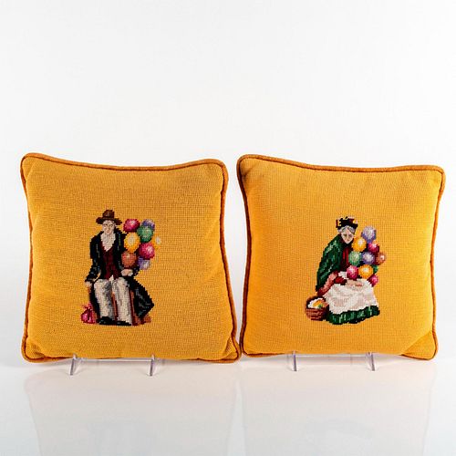 2PC PILLOWS ROYAL DOULTON BALLOON 39694d