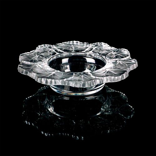 LALIQUE CRYSTAL HONFLEUR GERANIUM 396bd2