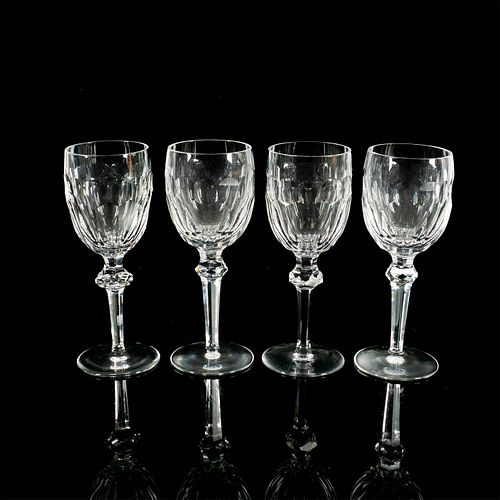 4PC WATERFORD CURRAGHMORE RED WINE GLASSESClear