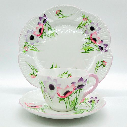 3PC SHELLEY ENGLAND DAINTY TEA SET TRIO,