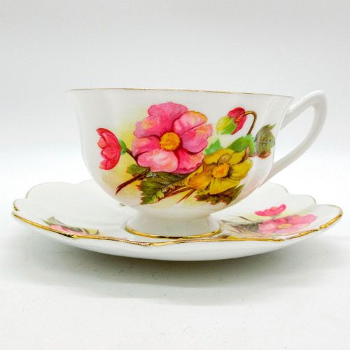 2PC SHELLEY ENGLAND CUP AND SAUCER,