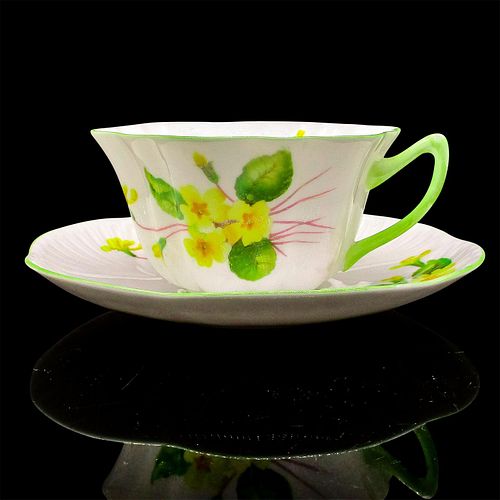 2PC SHELLEY ENGLAND CUP AND SAUCER  396c63