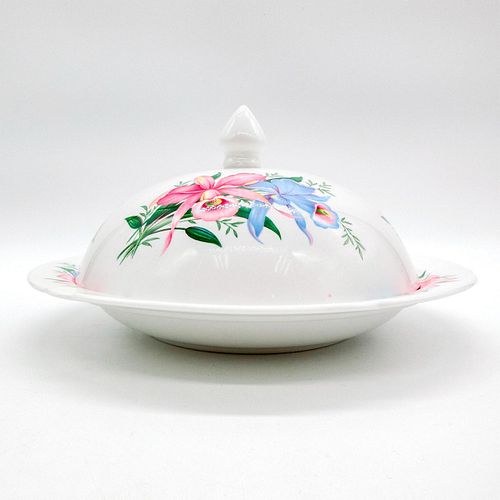 SHELLEY ENGLAND MUFFIN DISH ORCHIDVintage 396c71