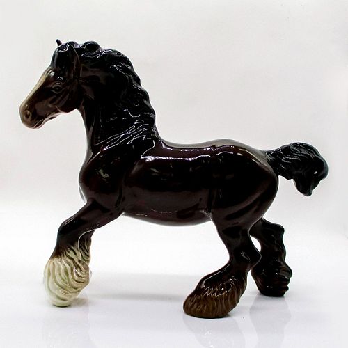 HORSE CANTERING SHIRE BROWN DA45 396ce5