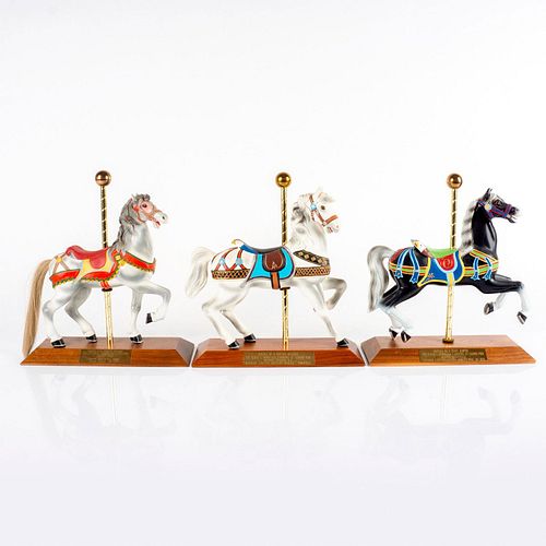 3PC PJS CAROUSEL COLLECTION, HORSE