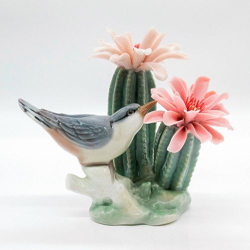 BIRD ON CACTUS 1001303 - LLADRO PORCELAIN