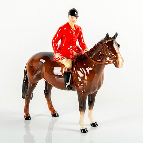 BESWICK HORSE AND RIDER HUNTSMAN