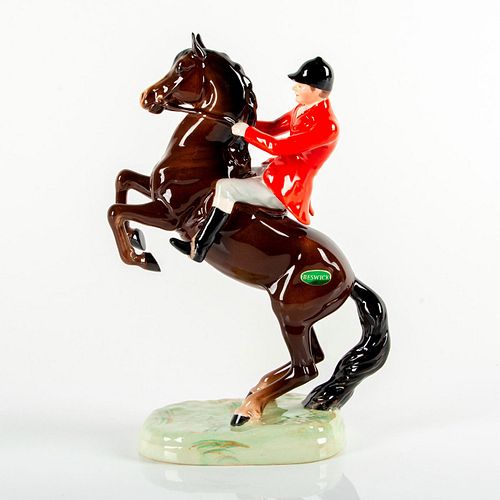 BESWICK HORSE AND RIDER FOX HUNT ON