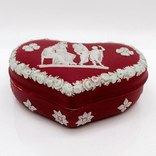 WEDGWOOD JASPERWARE CRIMSON TRINKET 396ea7