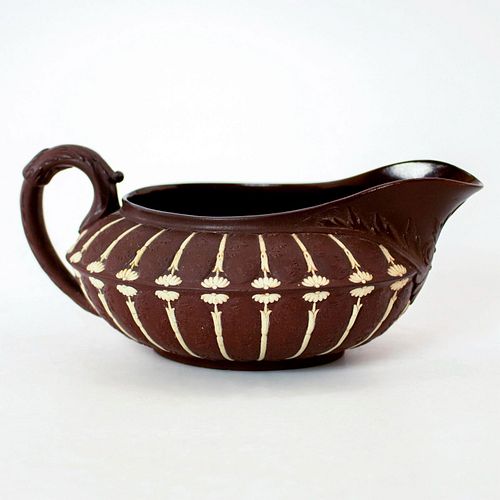 WEDGWOOD DARK BROWN JASPERWARE,