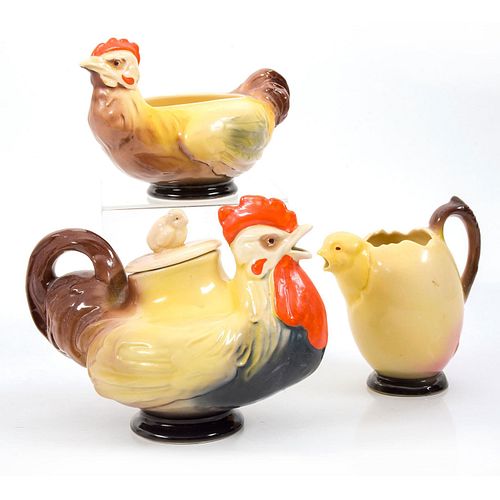 RARE ROYAL DOULTON CHICKEN FAMILY 396eff