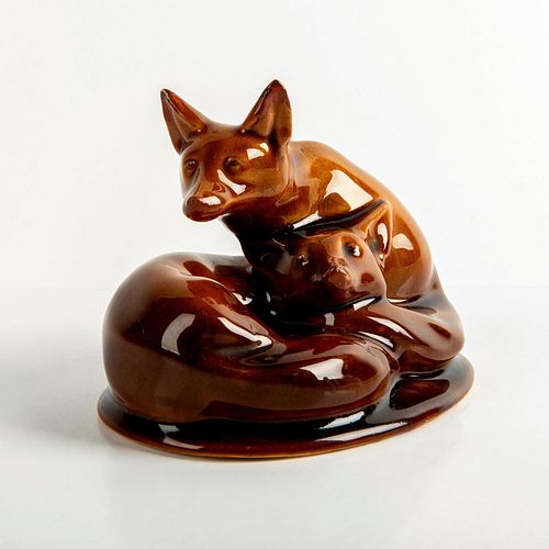 CURLED FOXES ROYAL DOULTON KINGSWARE 396f12