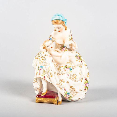 LUIGI FABRIS FIGURINE, MOTHER AND