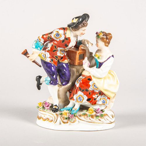 PORCELAIN ROCOCO STYLE FIGURAL 3997bb