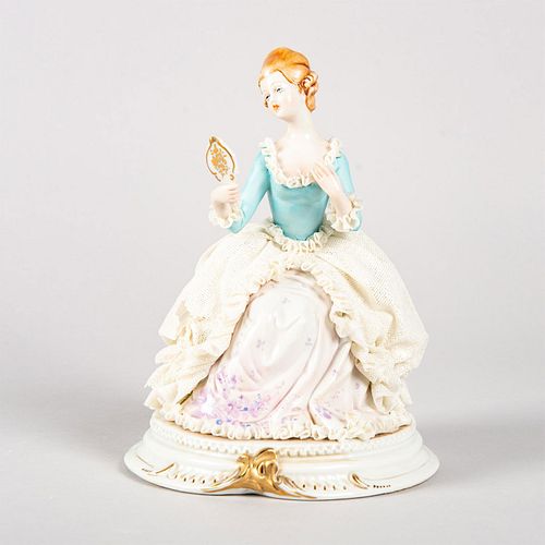 VINTAGE CAPODIMONTE STYLE FIGURINE,