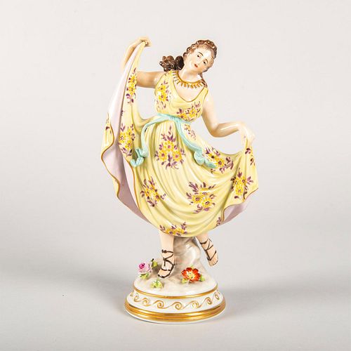 VOLKSTEDT GERMAN FIGURINE LADY 39981e