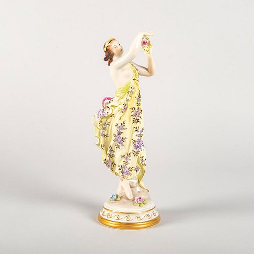 VOLKSTEDT LADY FIGURINE WOMAN 39981f