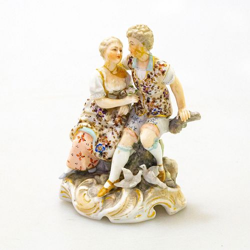 VOLKSTEDT PORCELAIN MINI FIGURINE, COURTING