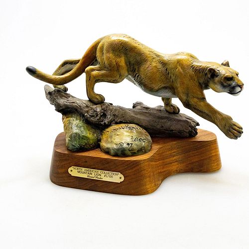 BRONZE WILDLIFE SCULPTURE, NORTH