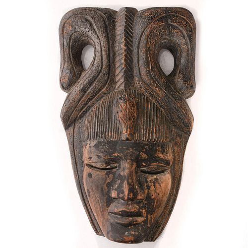 20TH C. WEST AFRICAN CARVED WOODEN