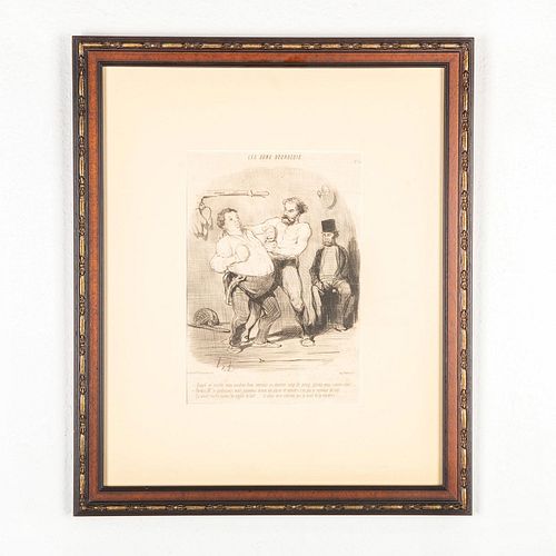 HONORE DAUMIER LITHOGRAPH PRINT  399909