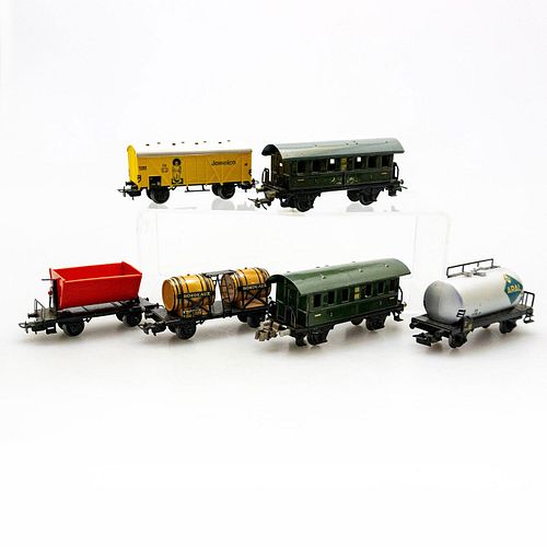 VINTAGE 6 PIECE MARKLIN MODEL TRAIN 399951