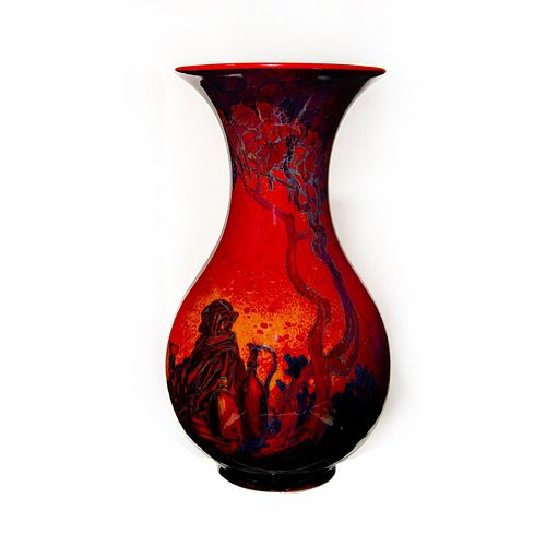 ROYAL DOULTON SUNG FLAMBE VASE,